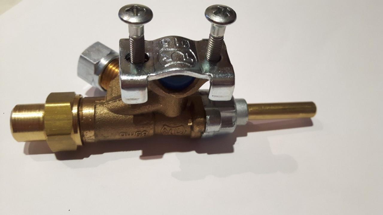 Brasss LPG Gas Control Clamp on gas valve Second Hand Catering